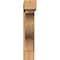 Ekena Millwork Funston Block Smooth Bracket w/ Offset Brace, Western Red Cedar, 7 1/2"W x 32"D x 38"H BKT0806X32X38FST05SWR - alternate 3